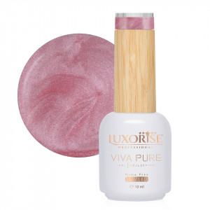 Oja Semipermanenta Hema Free LUXORISE Viva Pure - Metallic Rose 10ml