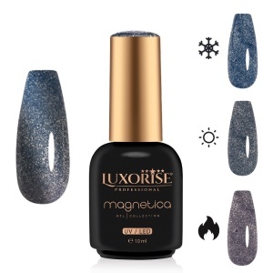Oja Semipermanenta LUXORISE MAGNETICA - ThermoCharm, Celestial Fantasy 10ml - Img 1