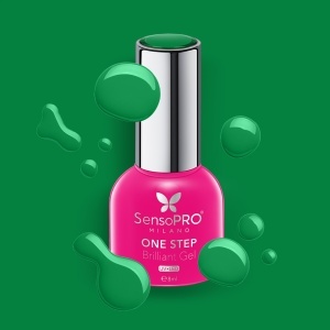 Oja Semipermanenta One Step Brilliant Gel SensoPRO Milano - #104 Wild Express, 8ml - Img 2