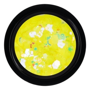 Paiete Unghii Neon Fluorescent LUXORISE, Lime - Img 2