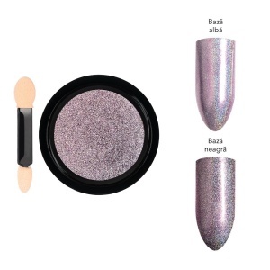 Pigment Unghii LUXORISE Laser, Mauve Pearl - Img 2