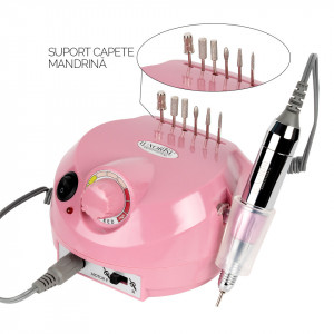 Pila electrica profesionala PowerPRO Elite - LUXORISE , 30.000 RPM, Pink - Img 6