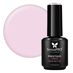 Polygel Lichid SensoPRO Milano PRESTIGIO, Velvet Nectar, 15ml
