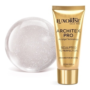 Polygel LUXORISE ARCHITEX PRO - Atelier Rosé Collection, Peach Poem, 15ml