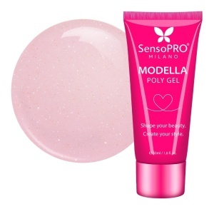 Polygel MODELLA SensoPRO Milano - Spark Pop, 50ml