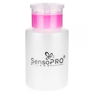 Recipient cu Pompita pentru Lichide Adjuvante Unghii SensoPRO Milano, 150 ml - Img 2