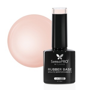 Rubber Base Gel SensoPRO Milano 10ml, Pale Blush 02