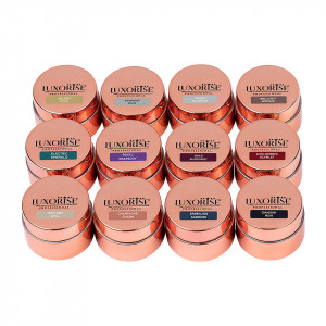 Set 12 Geluri UV Colorate LUXORISE, Glitz & Glam - Img 3