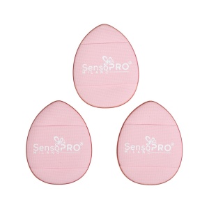 Set 3 Buretei Machiaj - aplicare concealer SensoPRO Milano, On-the-Go