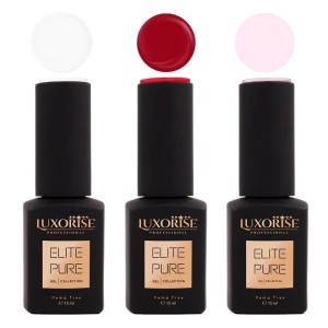 Set 3 Oje Semipermanente LUXORISE Elite - Spring Elite - Limited edition
