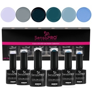 Set 6 Oje Semipermanente 10ml SensoPRO Milano, Dream Baby