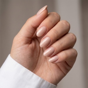 Shimmer Rubber Base SensoPRO Milano 10ml, Irresistible Nude Shimmer Gold #09 - Img 2