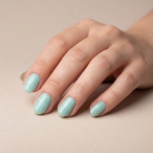 Shimmer Rubber Base SensoPRO Milano 10ml, Radiant Lime #58 - Img 2