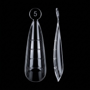 Tipsuri Reutilizabile model Stiletto REVOMAX PRO TIPS - LUXORISE, 120 buc - Img 4
