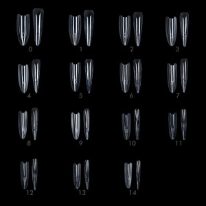 Tipsuri Reutilizabile REVOMAX Two-Piece System Stiletto LUXORISE pentru Polygel si Gel - Img 4