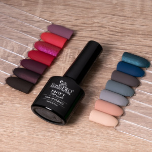 Top Coat Matt Oja Semipermanenta SensoPRO 10 ml - Img 3