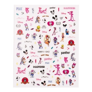 Abtibild Unghii SensoPRO Milano - Cartoon Cuties - Img 2