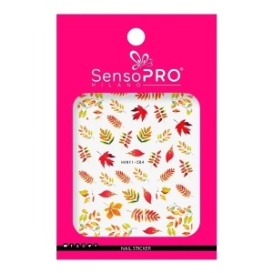 Abtibilduri Unghii SensoPRO Milano Leaf Mania, model HANYI-584