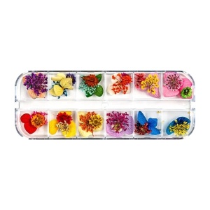 Flori Uscate Unghii LUXORISE - Grace Touch, 12 modele - Img 2