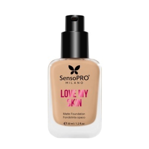 Fond de ten Love My Skin, cu vitamina E, SensoPRO Milano, S07 Tan Warm - Img 4