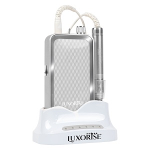Freza Unghii Portabila QuantumX Elite 35.000RPM - LUXORISE, Silver - Img 2
