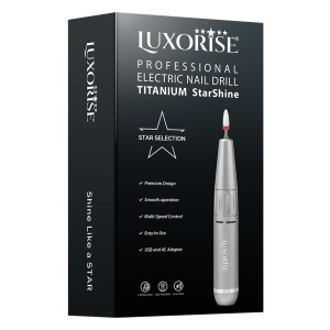 Freza Unghii Portabila Titanium StarShine - LUXORISE, Silver - Img 2