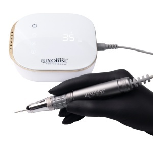 Freza Unghii Profesionala Brushless NailRevolution PRO - LUXORISE 35.000 RPM, White - Img 4