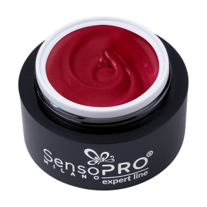 Gel Colorat UV SensoPRO Milano Expert Line - Scarlet Blaze 5ml - Img 2