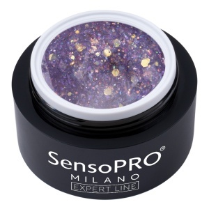 Gel Constructie Unghii Expert Line Petal Glow SensoPRO Milano - Iris Bloom, 15ml