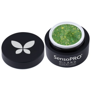 Gel Constructie Unghii Expert Line Petal Glow SensoPRO Milano - Mint Flora, 15ml - Img 2