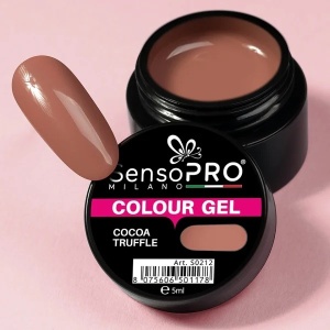 Gel UV Colorat Cocoa Truffle 5ml, SensoPRO Milano - Img 4