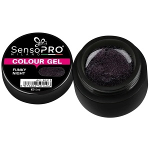 Gel UV Colorat Funky Night 5ml, SensoPRO Milano - Img 1