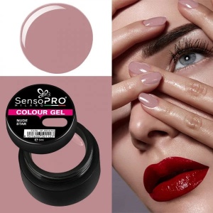 Gel UV Colorat Nude Star 5ml, SensoPRO Milano - Img 3
