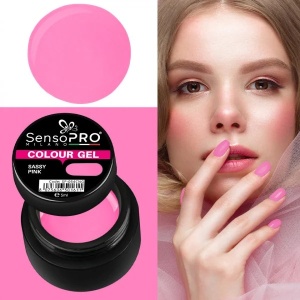 Gel UV Colorat Sassy Pink 5ml, SensoPRO Milano - Img 3
