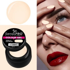 Gel UV Colorat Vanilla Icecream 5ml, SensoPRO Milano - Img 2
