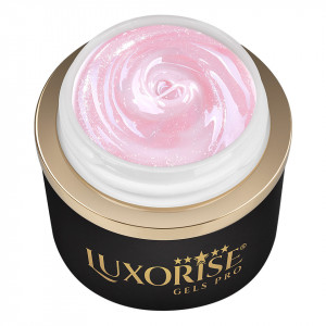 Gel UV Constructie Unghii LUXORISE JellyFlex, Pearl Glow 15ml