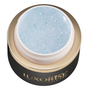 Gel UV Constructie Unghii RevoFlex Glitz LUXORISE 15ml, Antique Shine - Img 3