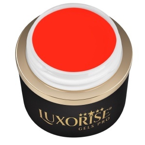 Gel UV Constructie Unghii RevoFlex Neon LUXORISE 15ml, Neon Peach - Img 4