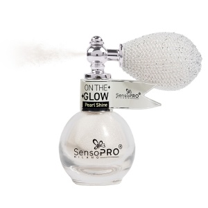 Iluminator Pudra cu Pompita On the Glow SensoPRO Milano, Pearl Shine - Img 3