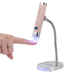 Lampa Unghii UV / LED PrecissionBeam PRO cu Acumulator - LUXORISE, Pink - Img 4