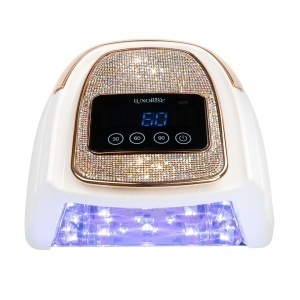 Lampa UV/LED 120W DiamondGlow Elite - LUXORISE, Rose Gold - Img 6