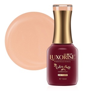 Oja Semipermanenta Colour Fall Collection Frozen Peach, LUXORISE, 15ml