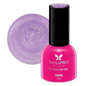 Oja Semipermanenta Glamour Gel SensoPRO Milano - #113 Ready to Spark, 8ml