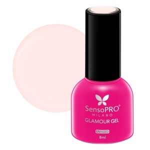 Oja Semipermanenta Glamour Gel SensoPRO Milano - #83 Hazelnut Creme, 8ml