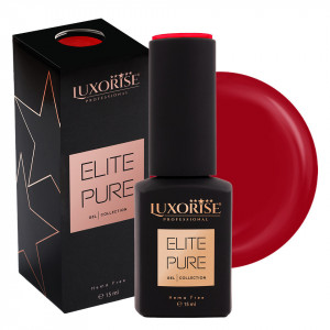 Oja Semipermanenta Hema Free ELITE PURE LUXORISE - Exquisite Ruby, 15ml