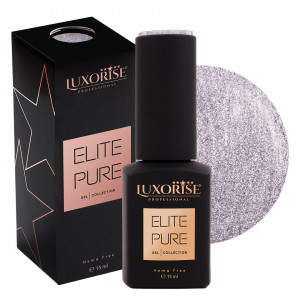 Oja Semipermanenta Hema Free ELITE PURE LUXORISE - Sterling Silver, 15ml