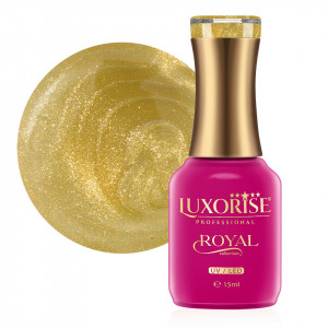 Oja Semipermanenta Royal Collection LUXORISE, Royal Gold 15ml