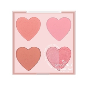 Paleta Multifunctionala Blush in Love SensoPRO Milano, Peachy Promise
