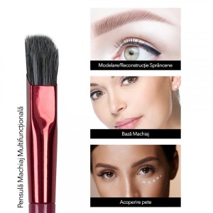 Pensula Machiaj Sprancene SensoPRO Milano Eyebrows MakeUp Brush - Img 4