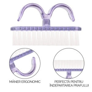 Perie Praf Unghii SensoPRO Milano - Crystal Purple - Img 3